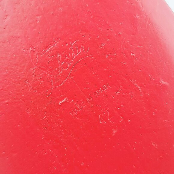 Christian Louboutin Men’s Shoes Espadrille Woven Black - Picture 7 of 7